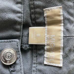 Gray denim skinny jeans Michael Kors